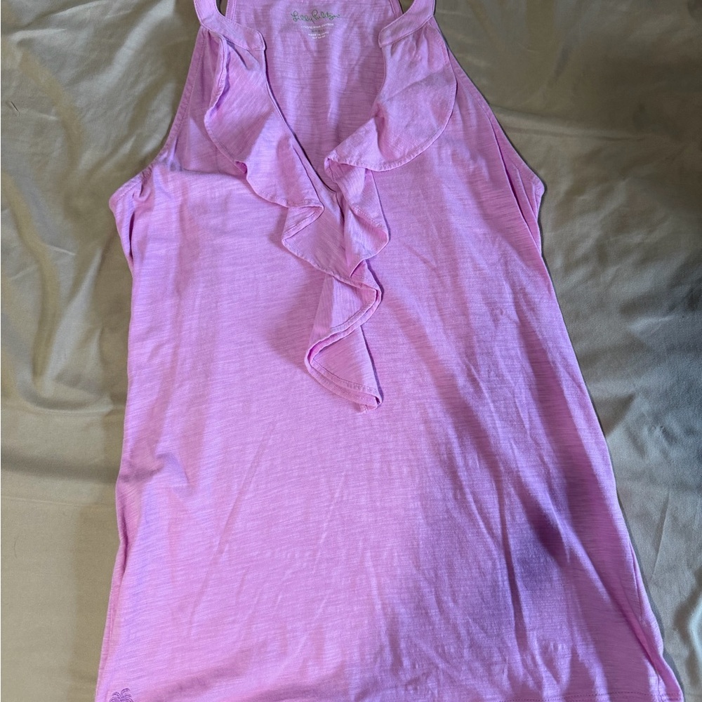 Lilly Pulitzer Shay Ruffled Tank